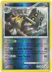 Bastiodon - 20/127 - Rare - Reverse Holo